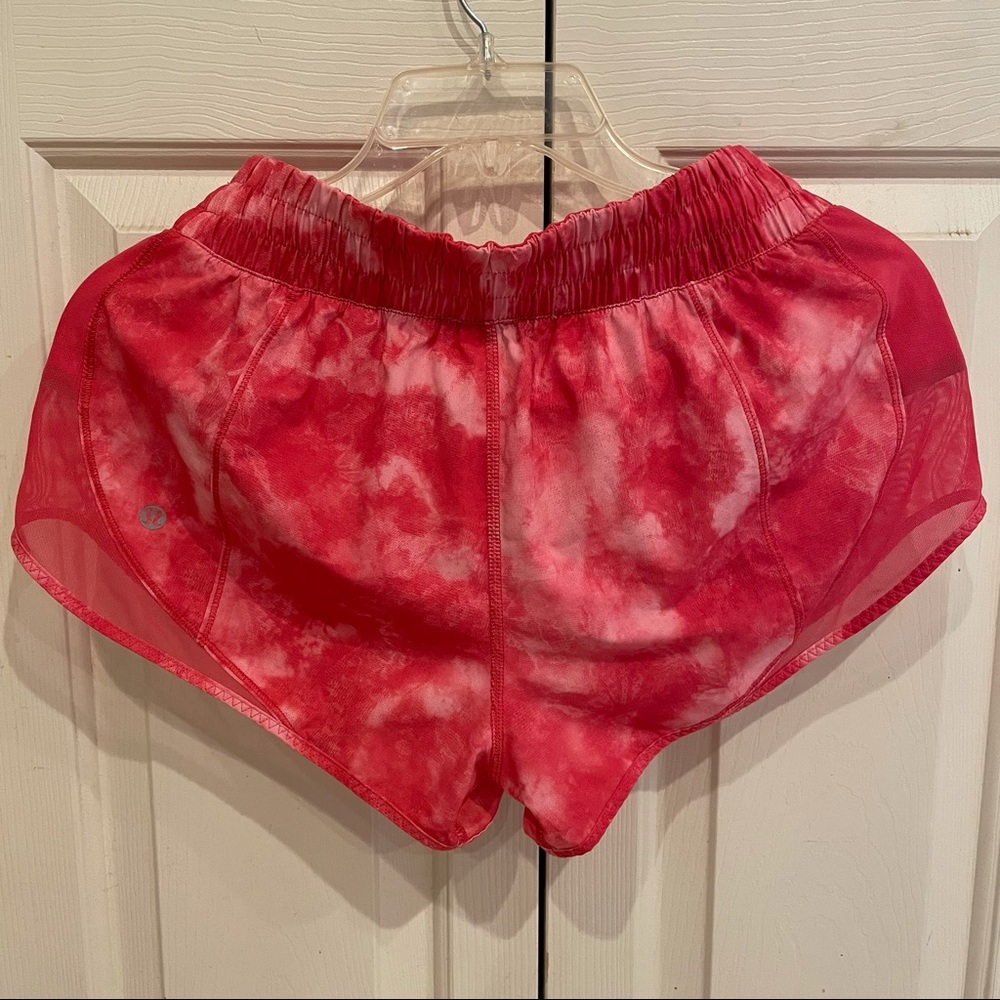 Lululemon Athletica Shorts Pink Tie Dye